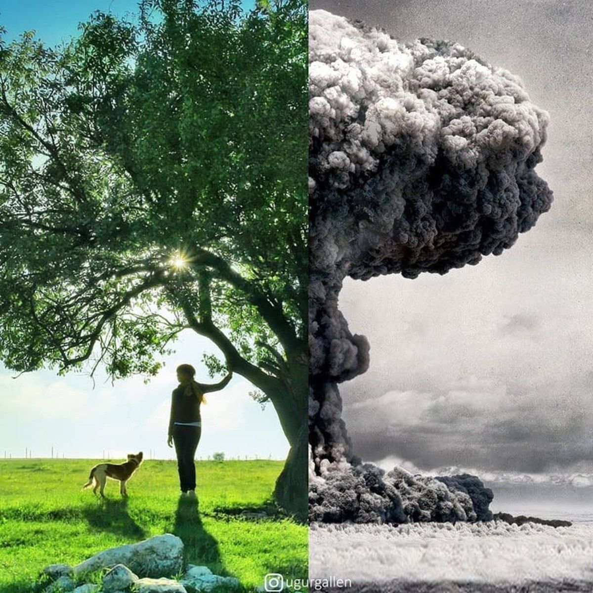 Жизнь разделена на до и после. Угур Галлен. Человек и природа. Природа реальности.