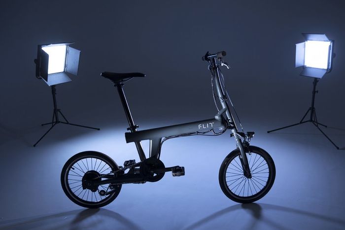 FLIT-16: складной электрический велосипед