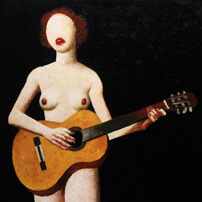 Выставка Александра Ройтбурда «Любовь к трем колористам и влюбленная девушка с гитарой»