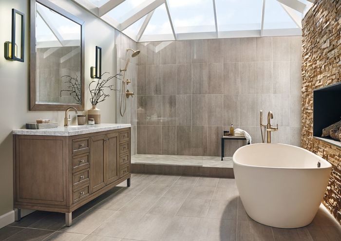 Коллекция Trinsic Bath. Фото Delta.