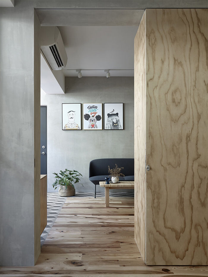 Квартира Ji Apartment. Дизайн KC Design Studio. Фото Sam Siew Shien