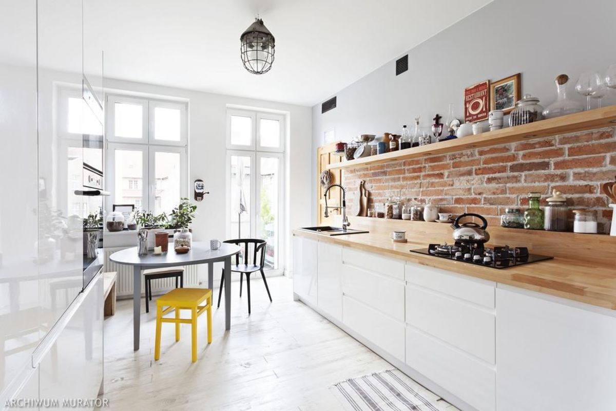 Как кирпич на кухне может повлиять на стиль помещения