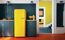 Ретро холодильник в интерьере современной кухни: выгоды размещения