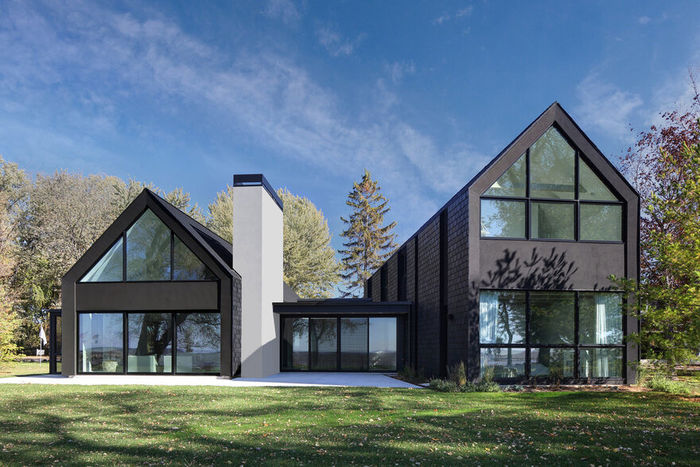 Woven House in Milwaukee / Bruns Architecture. Источник: https://homeworlddesign.com/