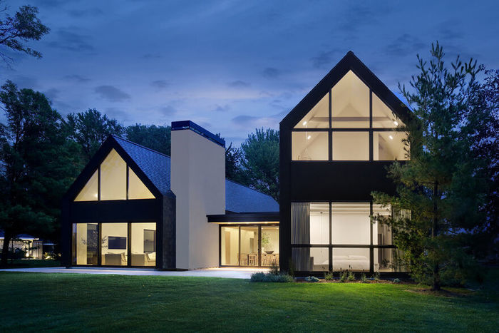 Woven House in Milwaukee / Bruns Architecture. Источник: https://homeworlddesign.com/