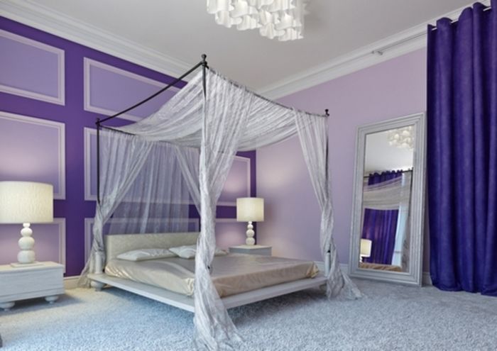 Спальня в двух цветах