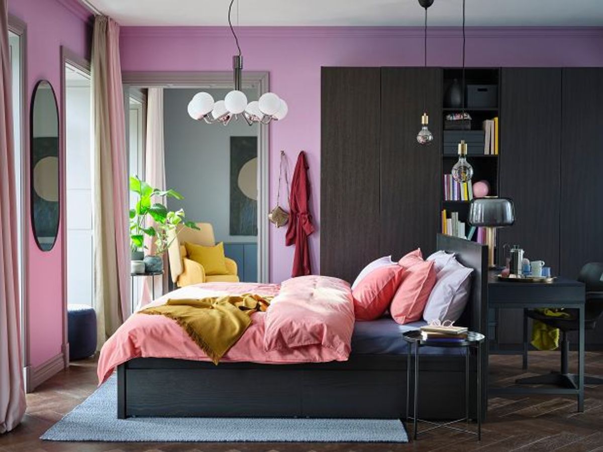 Сочетание цветов в интерьере спальни - как правильно выбрать и лучше использовать?