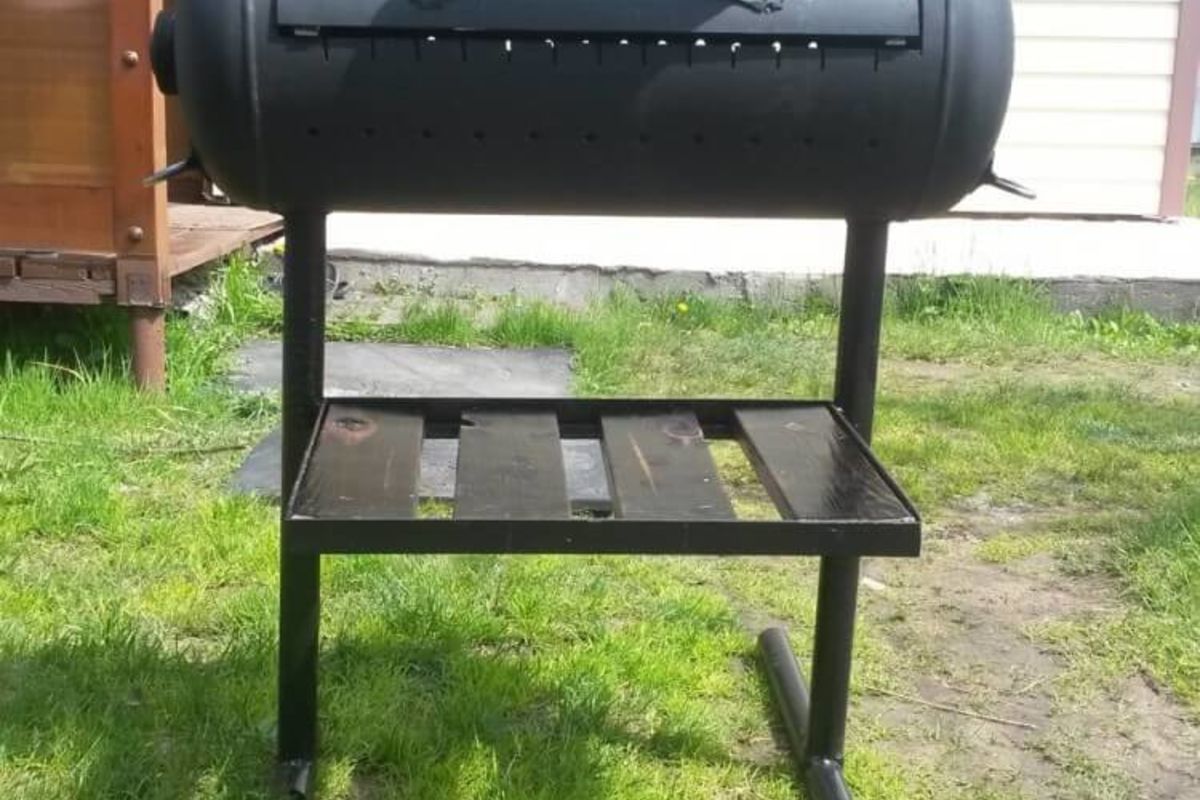 Шашлычница Из Газового Баллона Фото