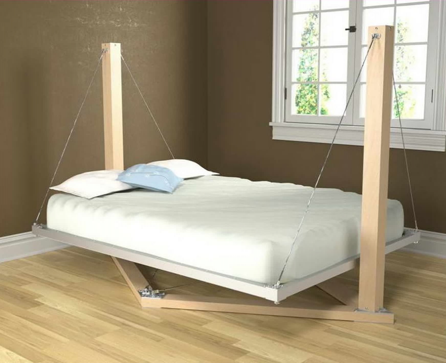 Fast bed. Подвесная кровать. Оригинальные кровати. Необычные кровати. Необычные кровати двуспальные.