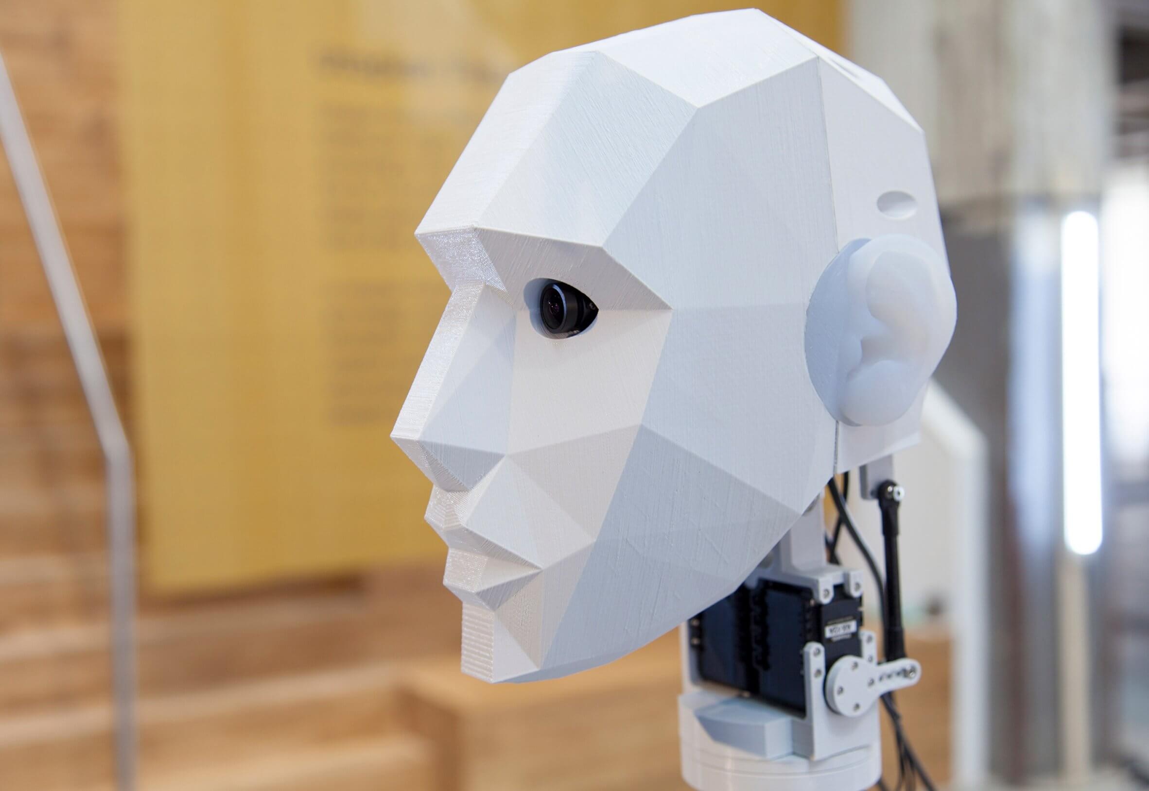 New session. Голова робота с камерами. Робот с кафрой на голове. Роботизированная головка для видеокамер. Робот с небольшой камерой на голове.