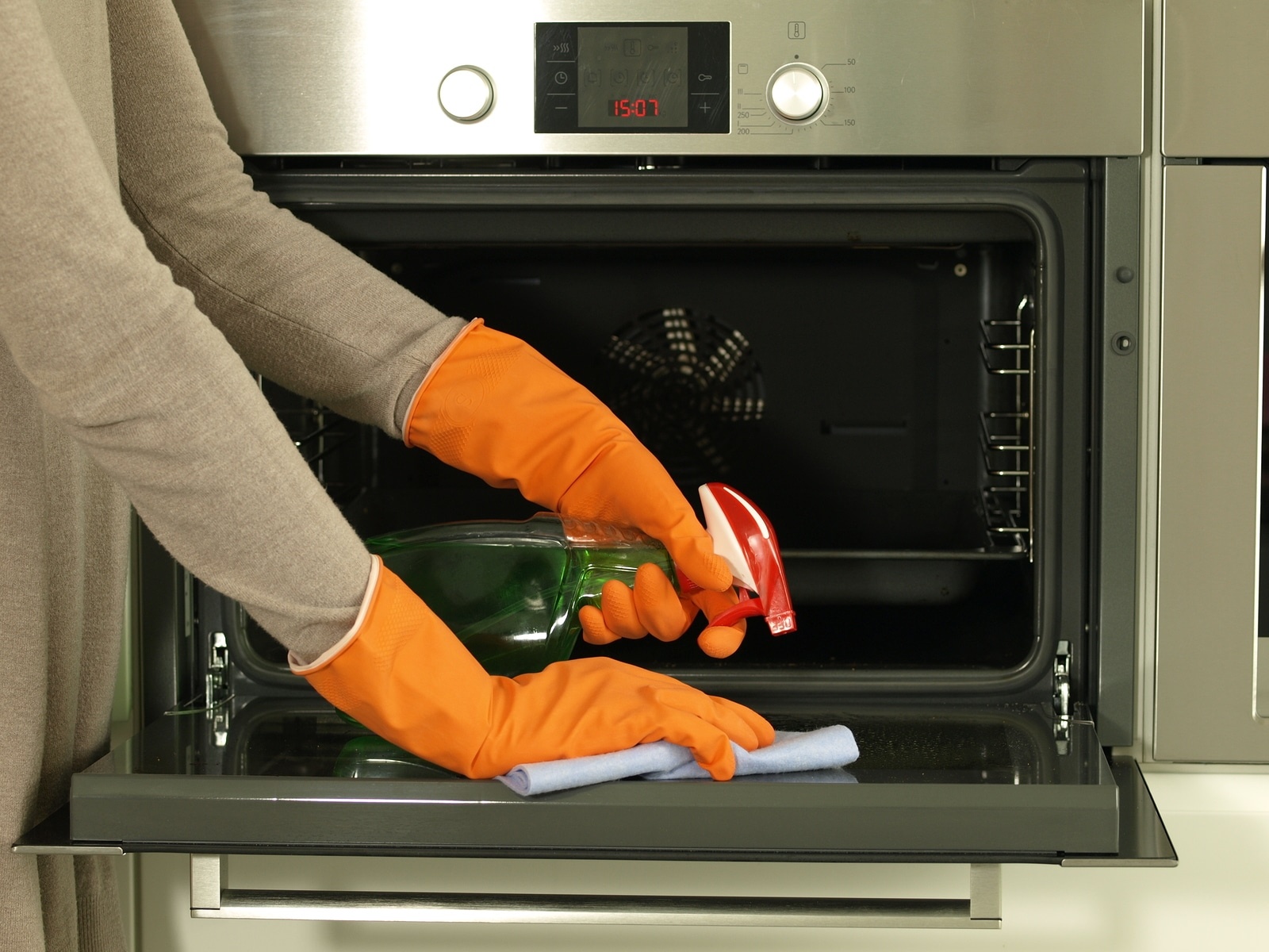 Как прочистить печь